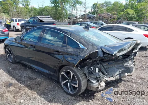 2021 Honda Accord Sport из США, поврежденный, VIN 1HGCV2F38MA005315